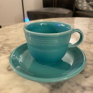 Fiesta Mug and Saucer